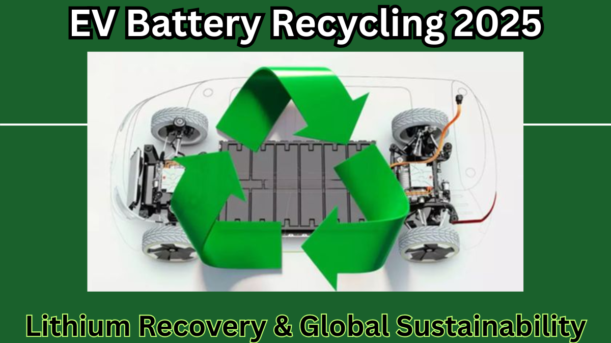 EV Battery Recycling 2025: Lithium Recovery & Global Sustainability Efforts