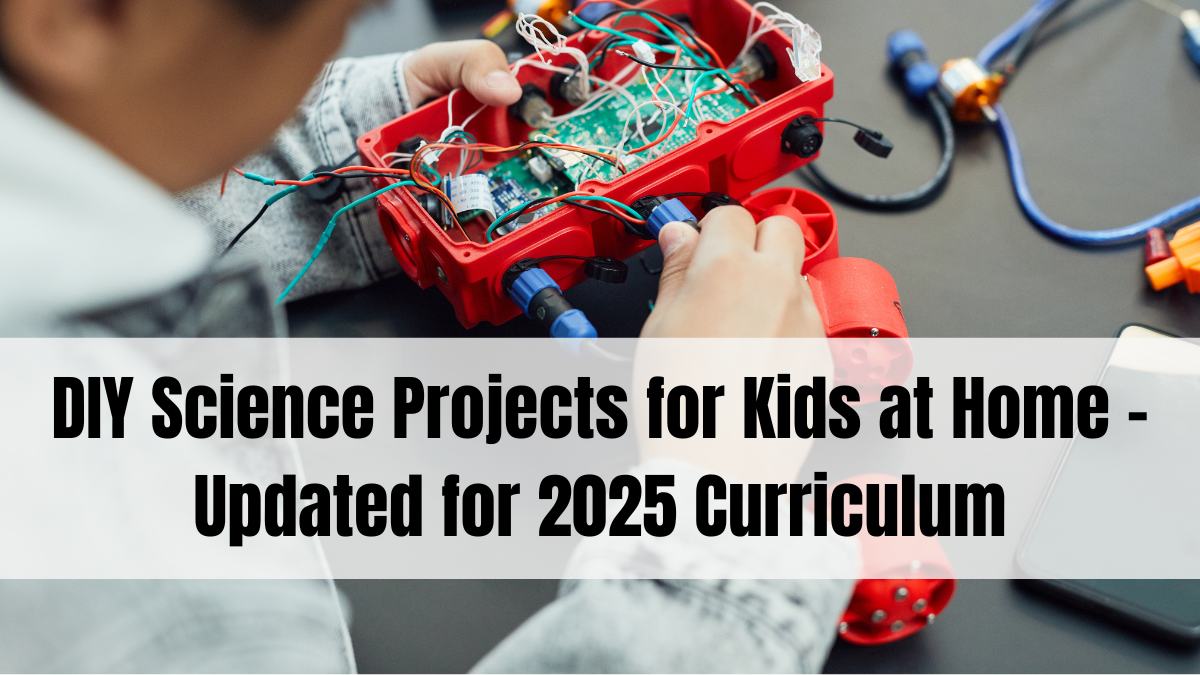 DIY Science Projects for Kids at Home – Updated for 2025 Curriculum