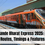 New Vande Bharat Express 2025 – Routes, Timings & Features