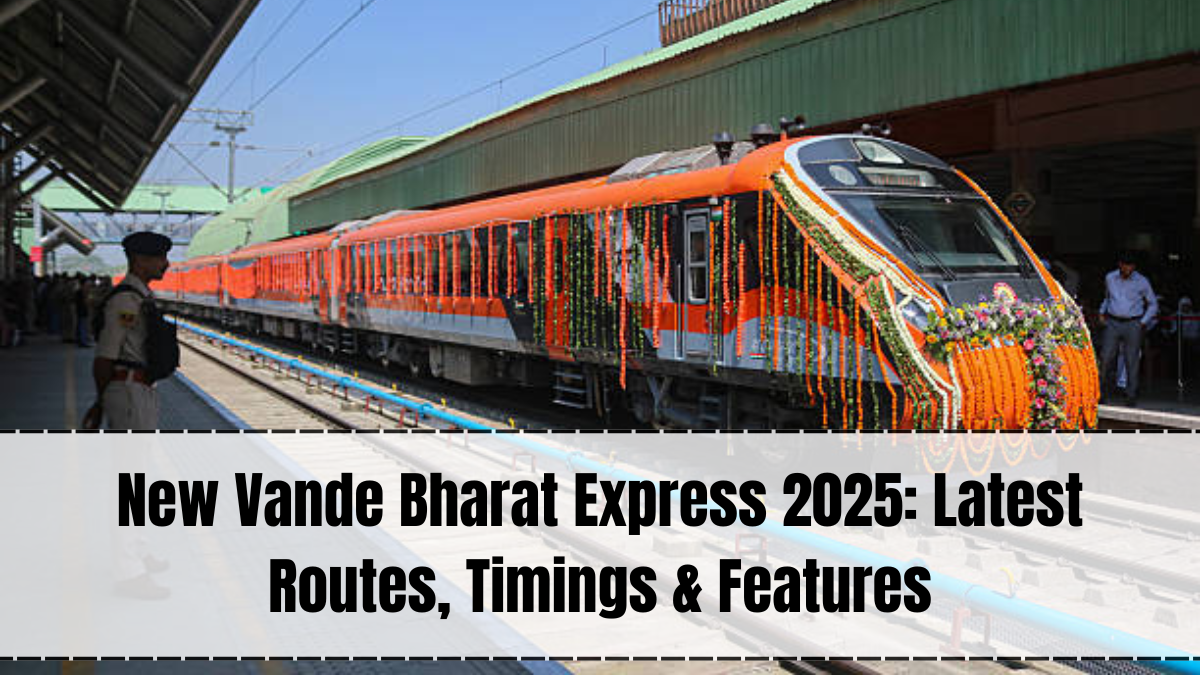 New Vande Bharat Express 2025 – Routes, Timings & Features