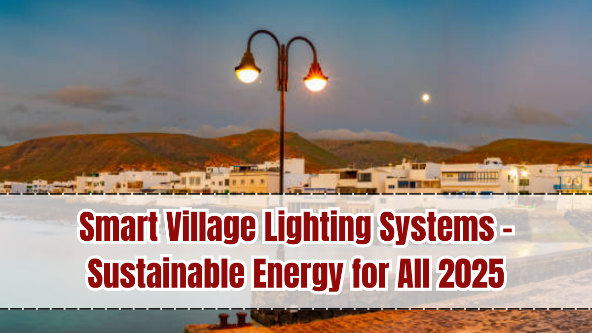 Smart Village Lighting Systems – Sustainable Energy for All 2025