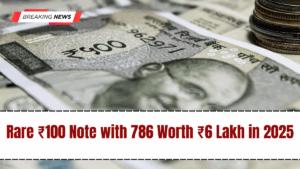 Rare ₹100 Note with 786 Worth ₹6 Lakh in 2025