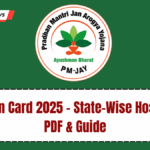 Ayushman Card 2025 – State-Wise Hospital List PDF & Guide