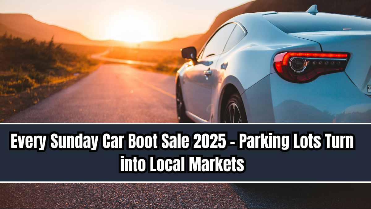 Every Sunday Car Boot Sale 2025 – Parking Lots Turn into Local Markets